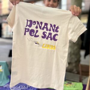 Samarreta "DONANT PEL SAC"